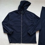 Prada Sports Hooded Casual Set Coat