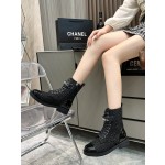 CHANEL Electrical Hardware Letter Boots