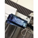 CHANEL MINI CF Sequin Dinner Bag Model Number: 4144