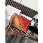 CHANEL MINI CF Sequin Dinner Bag Model Number: 4144