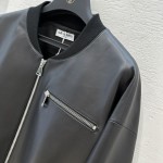 Herm è s baseball leather jacket