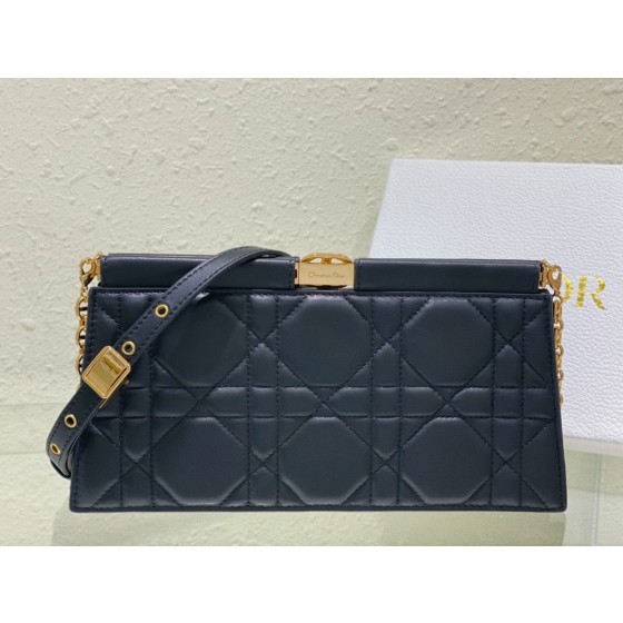 DlOR Caro Colle Noire Chain Carrying Bag