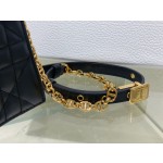 DlOR Caro Colle Noire Chain Carrying Bag