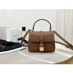 CELINE 𝗧𝗔𝗕𝗢𝗨𝒎𝒊𝒏𝒊 Padlock Full Leather Bag Model: 10L343/