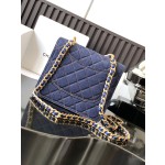 CHANEL Middle School Style Cowboy Postman Bag Model Number: 3923