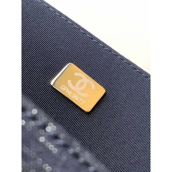 CHANEL Middle School Style Cowboy Postman Bag Model Number: 3923