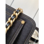 CHANEL Middle School Style Cowboy Postman Bag Model Number: 3923