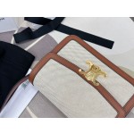 CELINE 𝗧𝗥𝗜𝗢𝗠𝗣𝗛𝗘～ Canvas with cow leather model: 191242