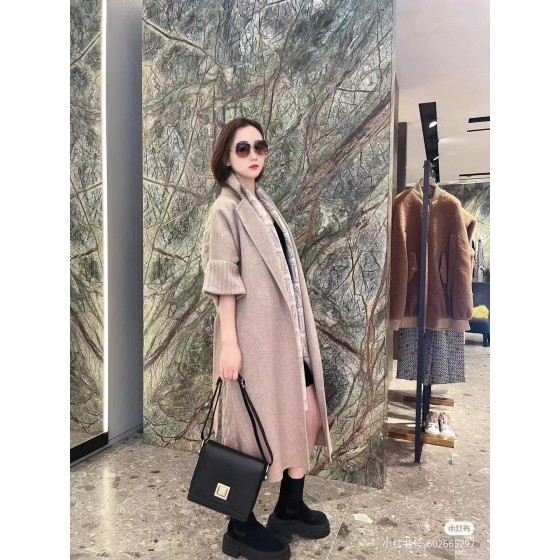 New cashmere coat (consult customer service to confirm the size before placing a custom order)