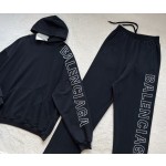 Balenciaga New Large Letter Embroidery Set • Hoodie