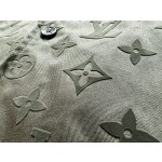 Louis Vuitton Army Green Old Flower Flocking Jacket Shirt