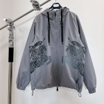 Burberry Double War Horse Hooded Jacket Coat
