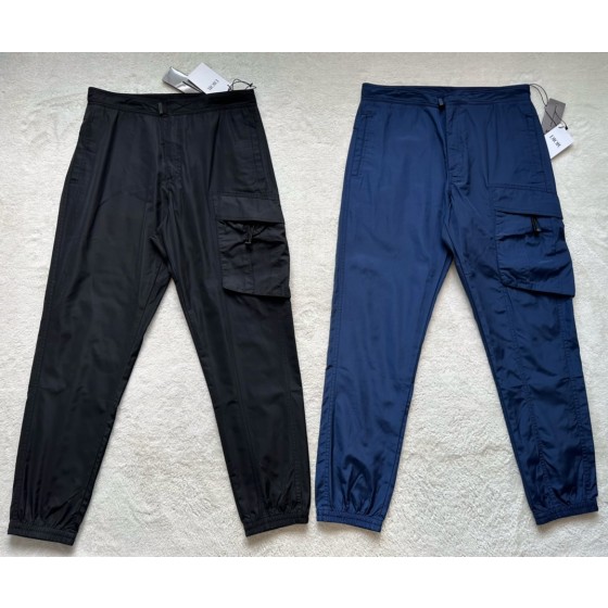 Dior logo lock up overalls