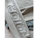 Dior stitching drawstring arm embroidery 🪡 Pullover sweater