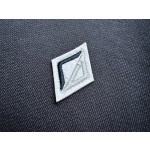 Dior three-dimensional diamond C * D micro embroidered round neck sweater