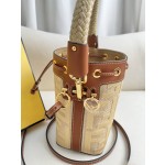 FENDI Natural Grass Woven Mini Handbag Model Number: 226