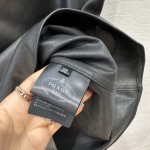 Prada genuine leather vest vest skirt