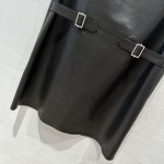 Prada genuine leather vest vest skirt