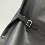 Prada genuine leather vest vest skirt