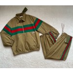 Gucci Classic Red and Green Ribbon Set Pants