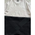 Fendi large embroidered round neck short sleeves