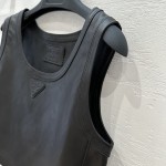 Prada Functional Temperament Women's Team Style Short Tank Top
