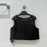 Prada Functional Temperament Women's Team Style Short Tank Top