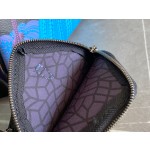 LOUIS VUITTON Trio Mailman Bag Black Flower Black Skin Pumpkin Screen Printing Grass Room Maisheng Style