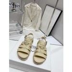 Prada Roman woven thick sole rubber sandals