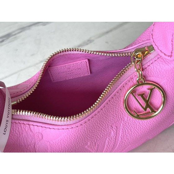 LOUIS VUITTON M82487 Rose Red Mini Moon Handbag