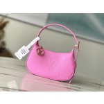 LOUIS VUITTON M82487 Rose Red Mini Moon Handbag