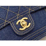 CHANEL denim messenger bag AS405100108