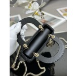 Dior Triple Embroidery Bead Tube Black