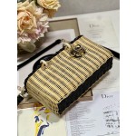 Dior ʏ  Horizontal Large Basket] Wicker Vegetable Basket Bag Book Tote