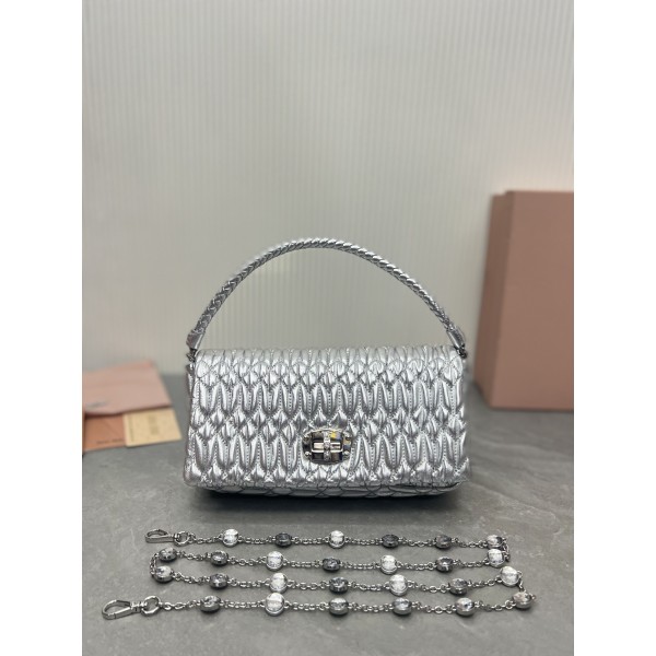 MIU MIU 5BD417#🆕🆕🆕钻石链条包