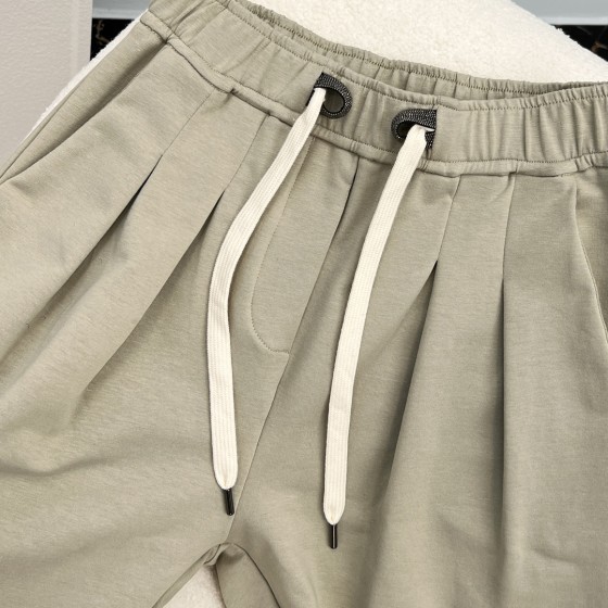 Brunelli Cucinelli Women's New Casual Straight Tube Loose Sweetheart Pants