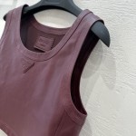 Prada Functional Temperament Women's Team Style Short Tank Top