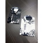 Armani has irregular black and white plaid patterns throughout her body ➕ Skeleton Head 💀➕ Letter printing