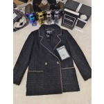 CHANEL Small Fragrance Vintage Hong Kong Flavor Premium Black Coat