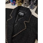 CHANEL Small Fragrance Vintage Hong Kong Flavor Premium Black Coat