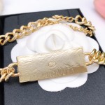 CHANEL Leather Necklace