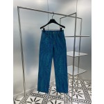 Louis Vuitton Full Pumpkin Pattern Casual Pants