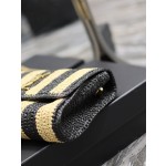 SAINT LAURENT Lafite Straw Weaving Process Chain Package Model Number: 553804