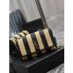 SAINT LAURENT Lafite Straw Weaving Process Chain Package Model Number: 553804