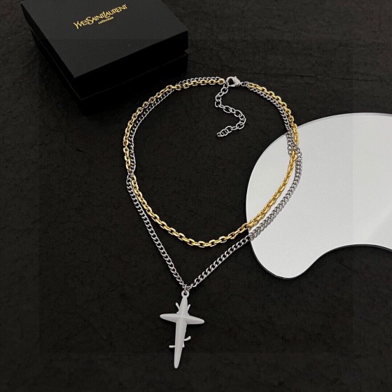Saint Laurent YSL necklace