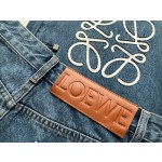 Loewe  three-dimensional hollowed out embroidered denim pants