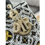 Dior pentagram embroidered tulle beads M0565