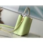 𝐋𝐎𝐔𝐈𝐒𝐕𝐔𝐈𝐓𝐓𝐎𝐍 M22916 avocado green capsules handbag