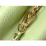 𝐋𝐎𝐔𝐈𝐒𝐕𝐔𝐈𝐓𝐓𝐎𝐍 M22916 avocado green capsules handbag