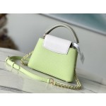 𝐋𝐎𝐔𝐈𝐒𝐕𝐔𝐈𝐓𝐓𝐎𝐍 M22916 avocado green capsules handbag
